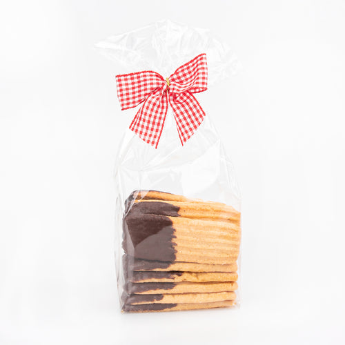 Butter-Vanillestangen mit Kuvertüre
